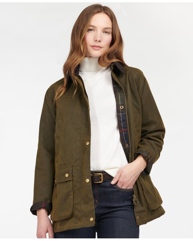 Barbour Acorn Wax Jacket - Olive