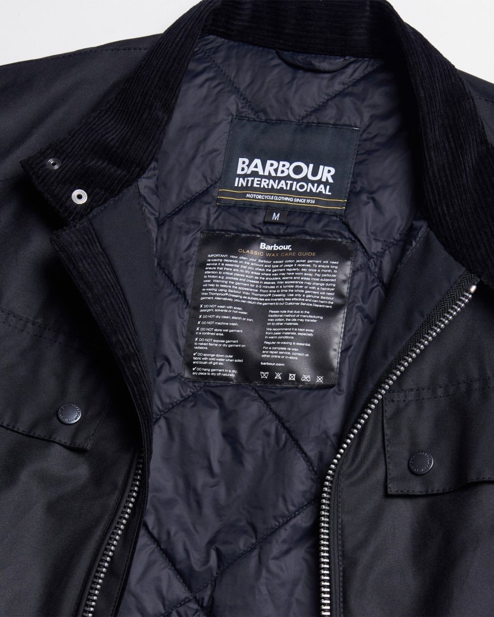 Barbour International Mens Original Wax Jacket - Mens from CHO Fashion and  Lifestyle UK