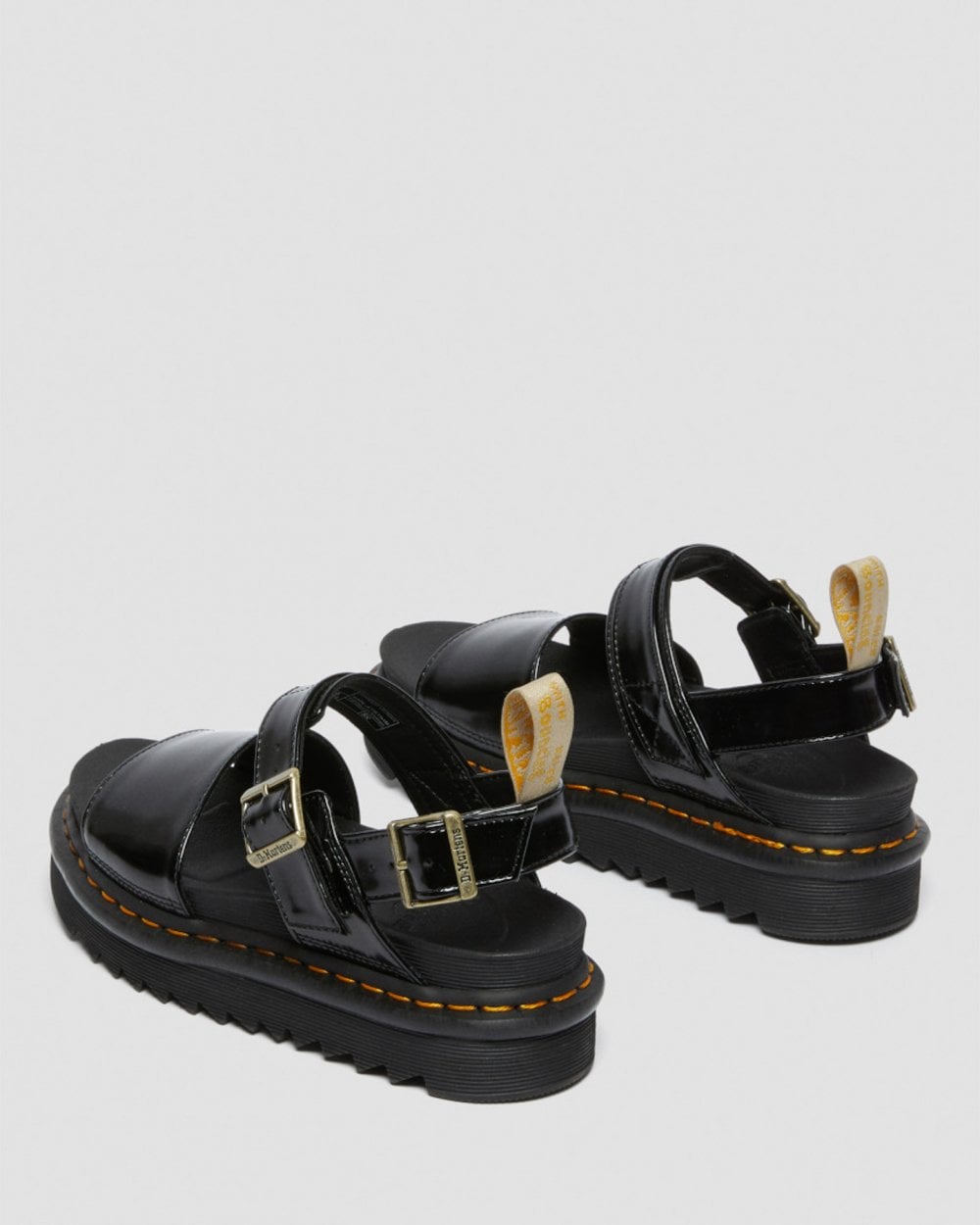 Dr. Martens Clarissa Vegan Strappy Flat Sandals | Shoes women heels, Women  shoes, Leather strap sandals